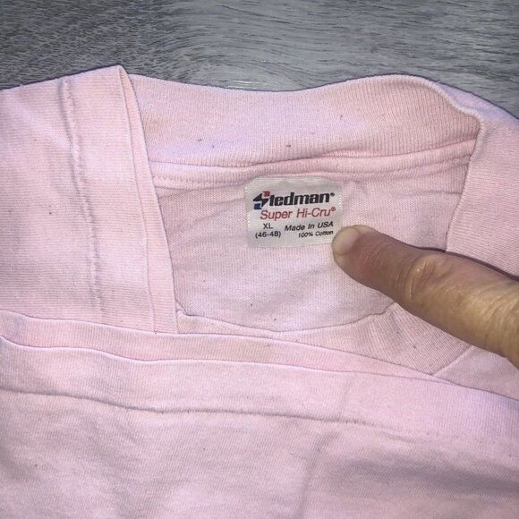 Vintage Mothers Day Top I Love You Mom T Shirt Novelty Gift Women Tee In Pink XL - Picture 3 of 6